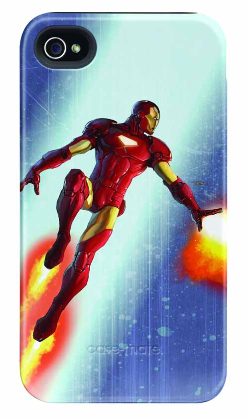 Iron Man Repulsor Fire iPhone 4/4S Barely There Case --0