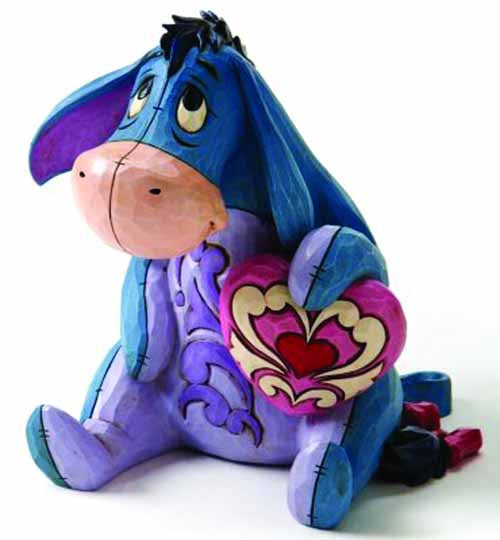 Disney Traditions Eeyore W/Heart Action Figure --0