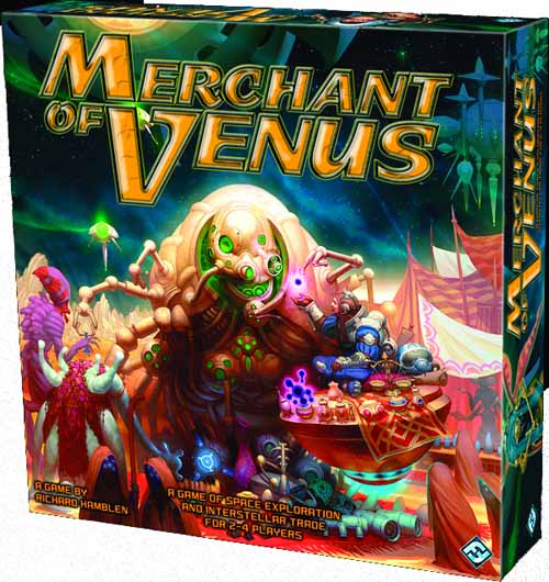 Merchant Of Venus Board Game --0