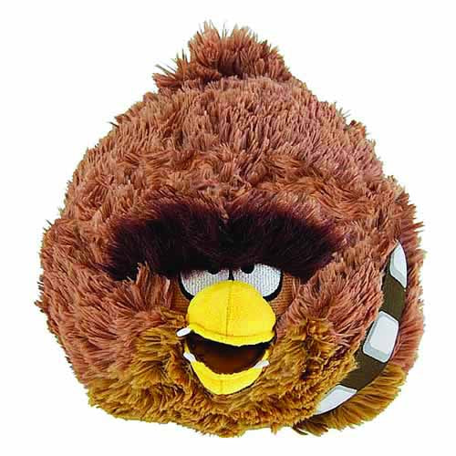 Angry Birds Star Wars 5-In Chewie Plush Case --0
