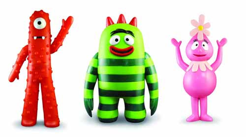Yo Gabba Gabba 12-Piece Large Vinyl Action Figure Asst --0