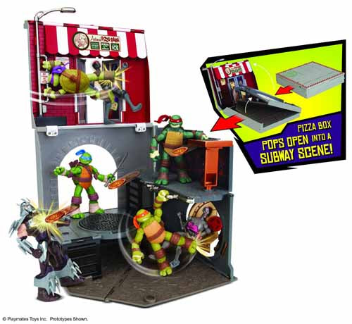 Teenage Mutant Ninja Turtles Pop-Up Pizza Playset Asst --0