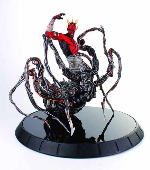 Star Wars Darth Maul Spider Statue -- Gentle Giant --0