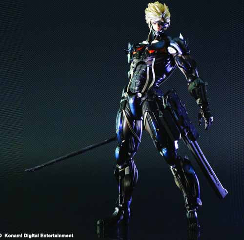 Metal Gear Rising Revengeance Play Arts Kai Raiden AF --0