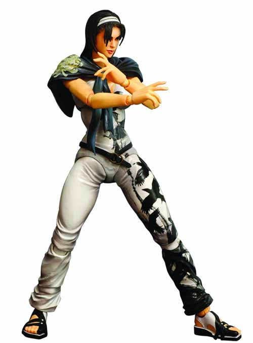 Tekken Tag Tournament 2 Play Arts Kai Jun Kazama Action Fig --0