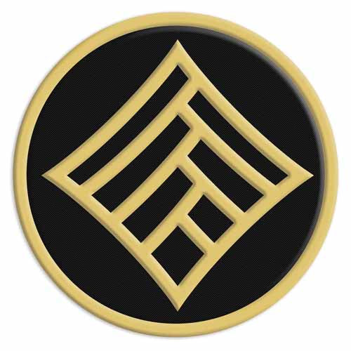 Dragon Age II Embroidered Patch Quanari --0