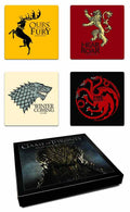 Game Of Thrones Coaster Set House Sigil --0
