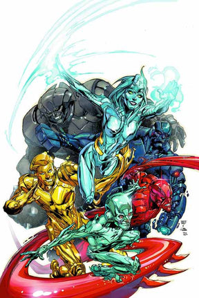 Justice League #28 (evil) -- Batman Superman Wonder Woman --0