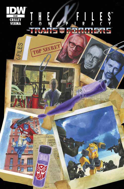 X-Files Conspiracy Transformers #1 --0