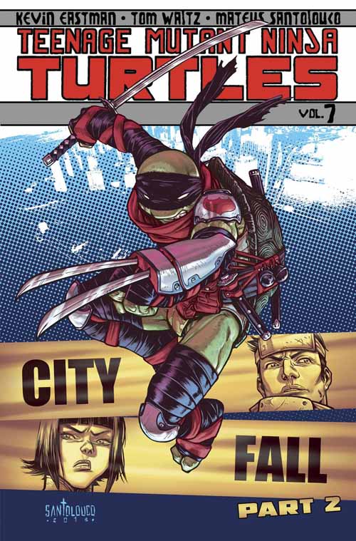 Teenage Mutant Ninja Turtles Ongoing TPB 07 City Fall Pt 2 --0