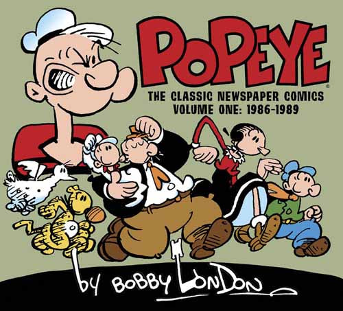 Popeye Classics Newspaper Comics HC Vol 01 1986-1989 --0