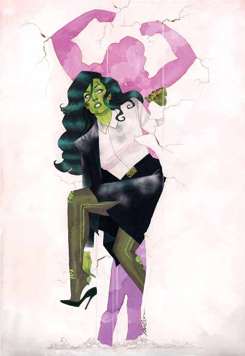 She-Hulk #1 Blank Variant -- Avengers --0