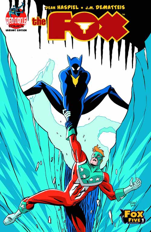 Fox #5 Haspiel Variant Cover --0