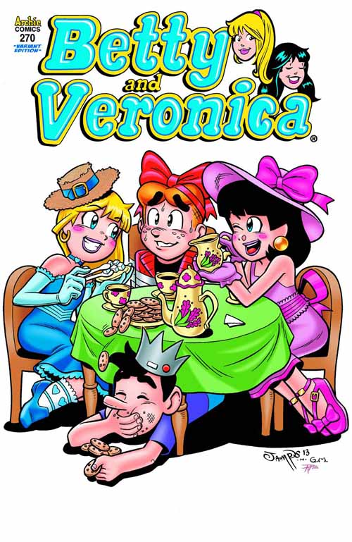 Betty & Veronica #270 Chibi Tea Party Variant Cover --0