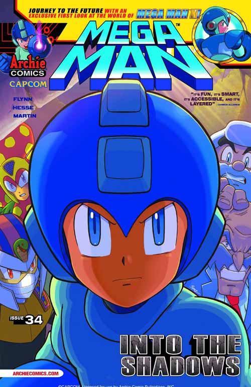 Mega Man #34 Regular Cover --0