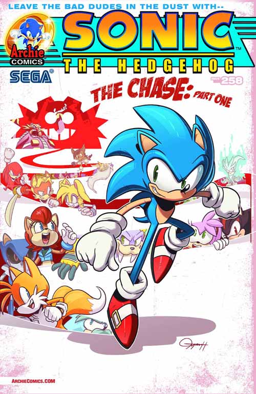 Sonic The Hedgehog #258 Regular Cover --0