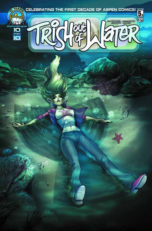 Trish Out Of Water #5 Direct Market Cover B --0