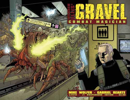 Gravel Combat Magician #1 Wrap Cover (Mature Readers) --0