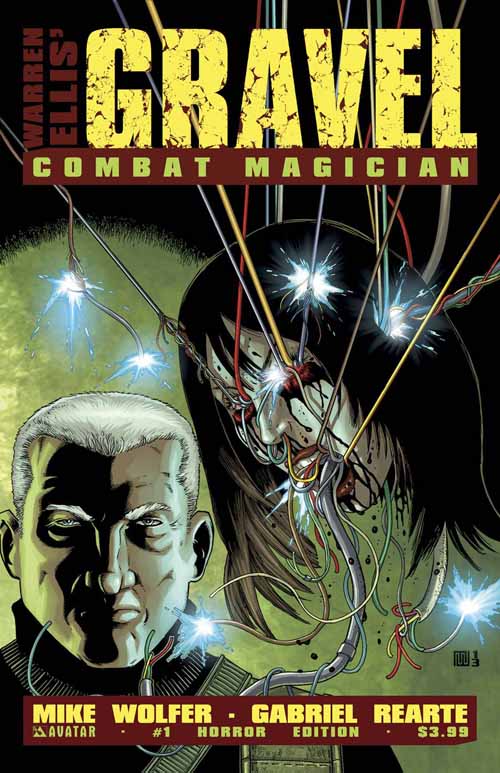 Gravel Combat Magician #1 Horror Cover (Mature Readers) --0