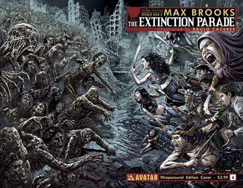 Extinction Parade #6 Wrap Cover (Mature Readers) --0