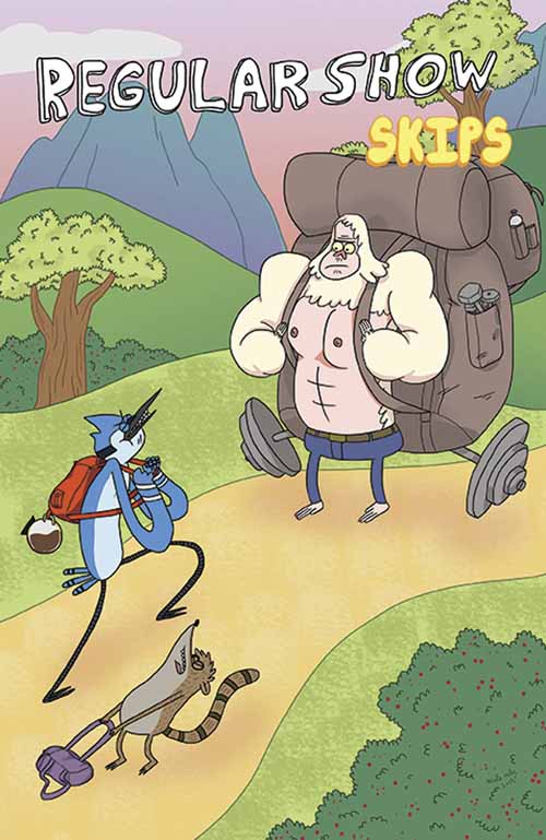 Regular Show Skips #4 (of 6) Main Covers --0
