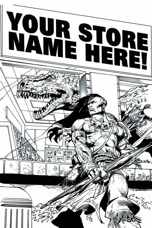 Turok Dinosaur Hunter #1 Retailer Exclusive Variant --0