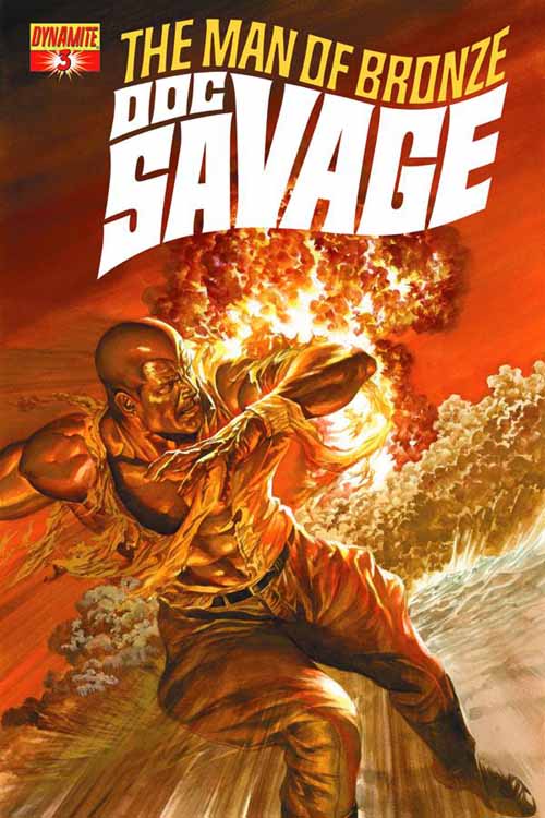 Doc Savage #3 Cassaday VIP Cover --0