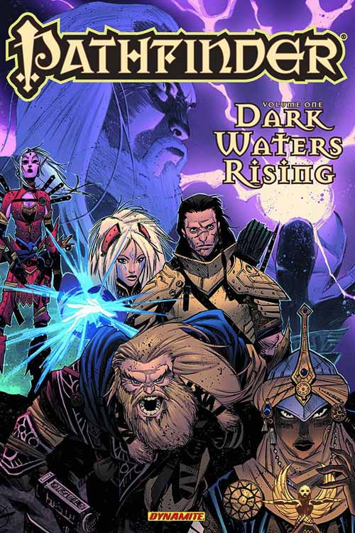 Pathfinder Dark Waters Rising Jim Zub Signed HC Vol 01 --0