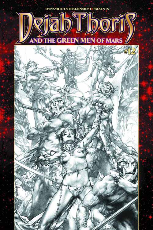 Dejah Thoris & Green Men Of Mars #12 (of 12) Anacleto --0