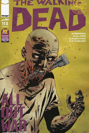 Dynamic Forces Walking Dead #115 NYCC Variant CGC Graded --0