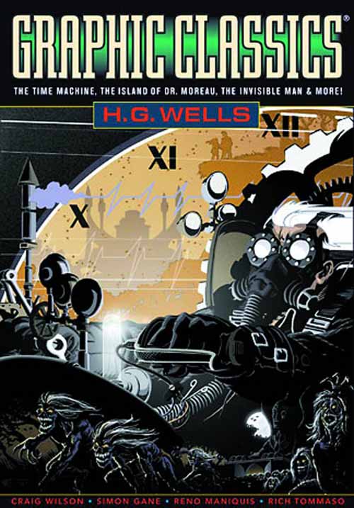 Graphic Classics Graphic Novel Vol 3 HG Wells 3rd Edition --0