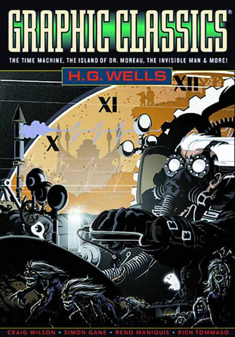 Graphic Classics Graphic Novel Vol 3 HG Wells 3rd Edition --0