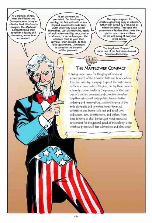 Great American Documents SC Graphic Novel Vol 01 1620-1830 --0