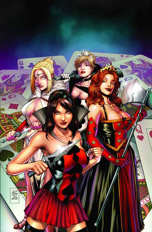 GFT Wonderland Clash Of Queens #1 of 5 A Cover Spay (aofd) --0