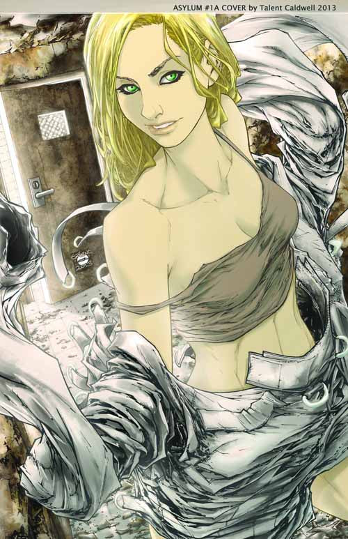 GFT Wonderland Asylum #2 (of 5) A Cover Caldwell (Mature) --0