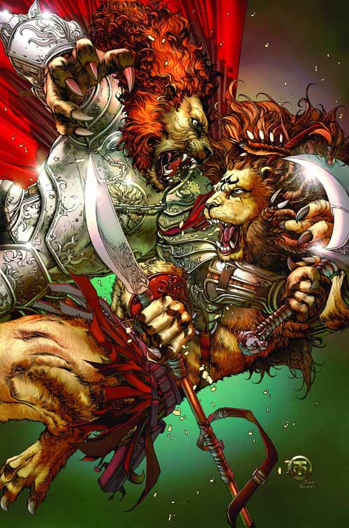 GFT Tales From Oz #2 (of 5) Cowardly Lion C Cover Tolibao --0