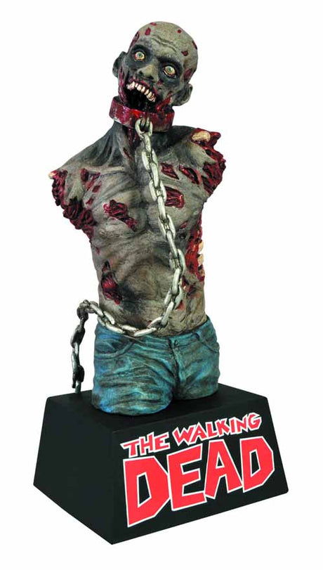 Walking Dead Bust Bank Zombie Pet -- Robert Kirkman Diamond --0