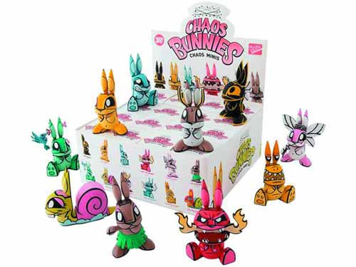 Chaos Bunnies Chaos Minis Mini Figure 16pc Display --0