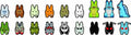 Lore Of The Labbit Mini Figure 25pc Display --0