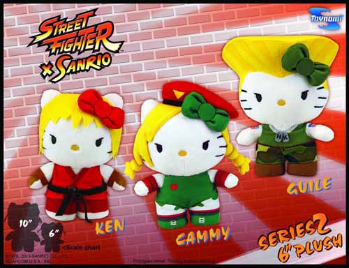 Sanrio X Street Fighter Ken 6-in Mini Plush --0