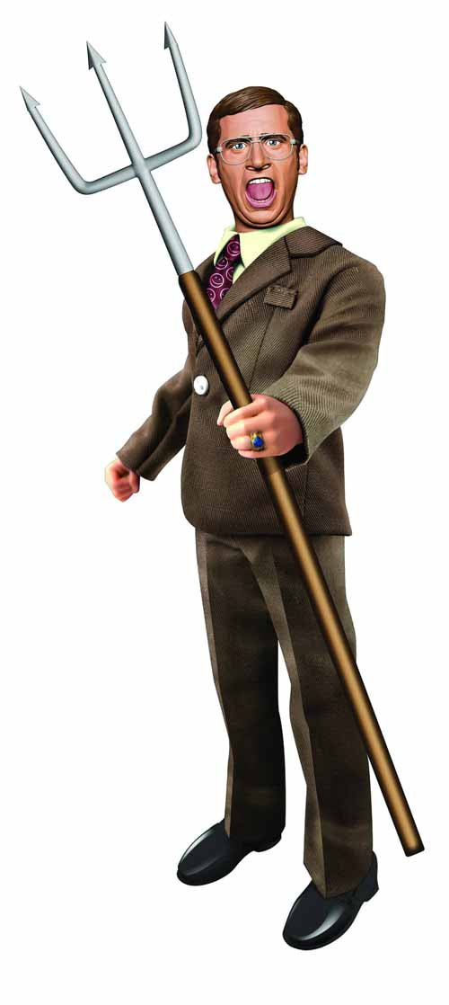 Anchorman 8in Battle Ready Brick Tamland Figure --0