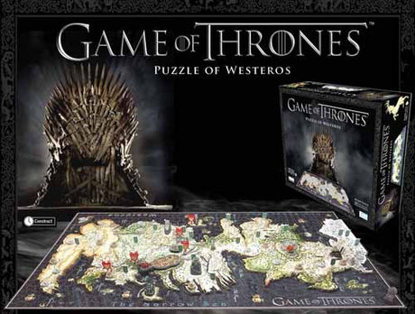 4D Cityscape Game Of Thrones Westeros Puzzle --0