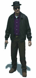Breaking Bad Walter White 6-in Action Figure -- Mezco --0