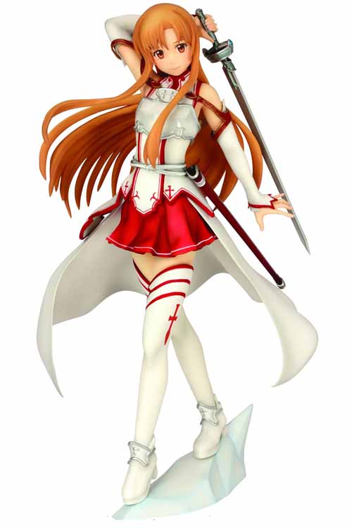 Sword Art Online Asuna PVC Figure Kenshi Version --0