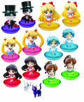 Sailor Moon Ps Petit Chara Land 6pc BMB Display --0