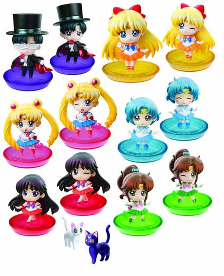Sailor Moon Ps Petit Chara Land 6pc BMB Display --0
