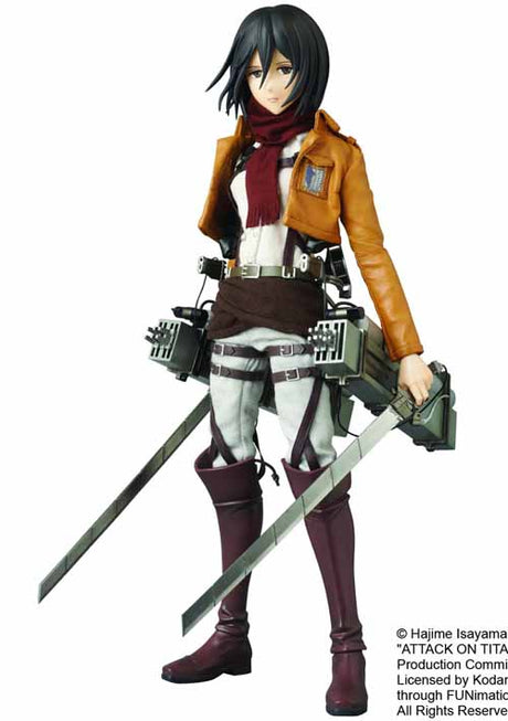 Attack On Titan Mikasa Ackerman Real Action Hero -- Medicom --0