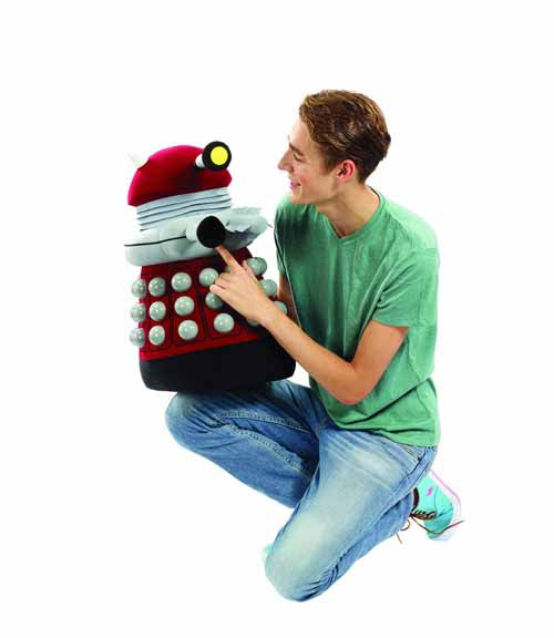 Doctor Who 24in Talking Burgundy Dalek with LED Light --0