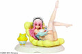 Super Sonico Voice Collection PVC Figure Bikini & Sofa Ver --0