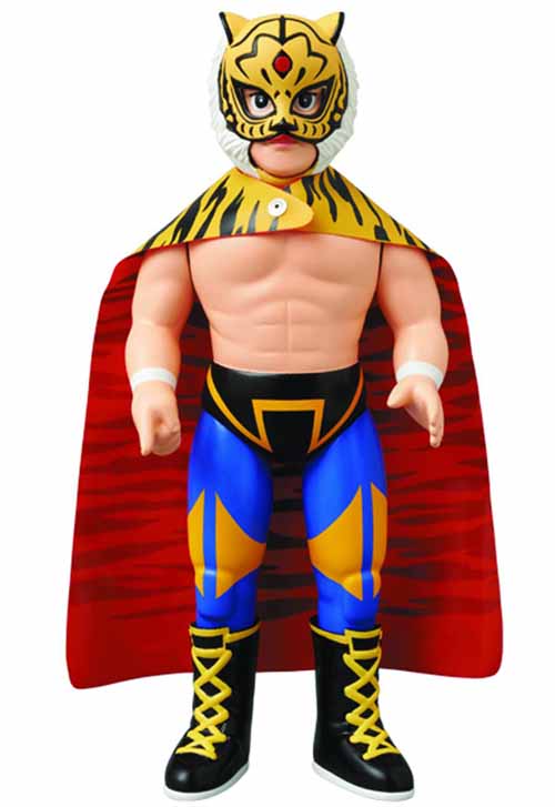 Sofubi Fighting Series #02 Shodai Tiger Mask -- Medicom --0